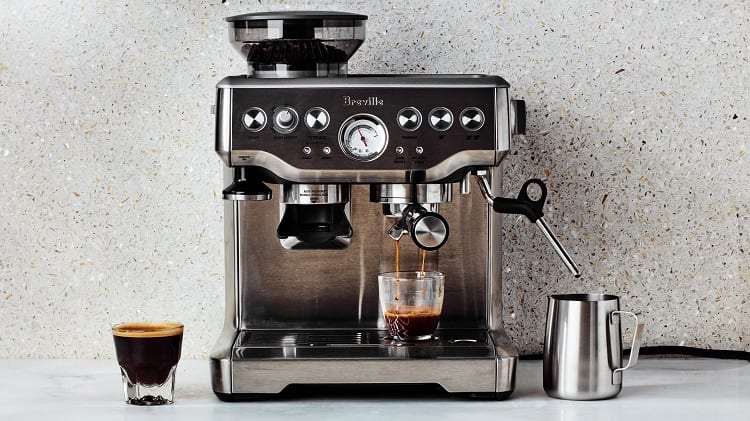Making Coffee With Espresso Machine