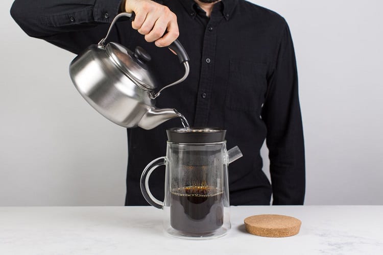 Man Making Coffee Manually