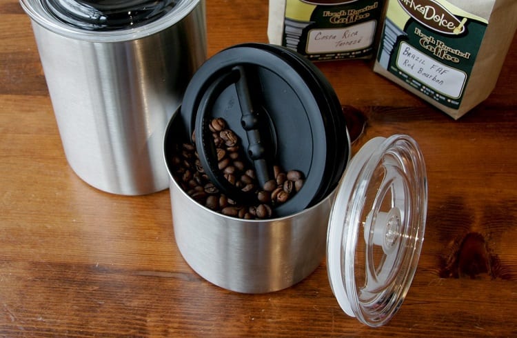 Coffee In Steel Containers